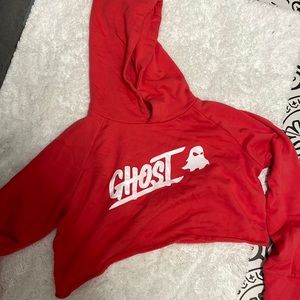 Ghost crop sweatshirt